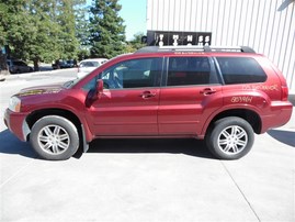 2005 MITSUBISHI ENDEAVOR LIMITED RED 3.8 AT 4WD 203964